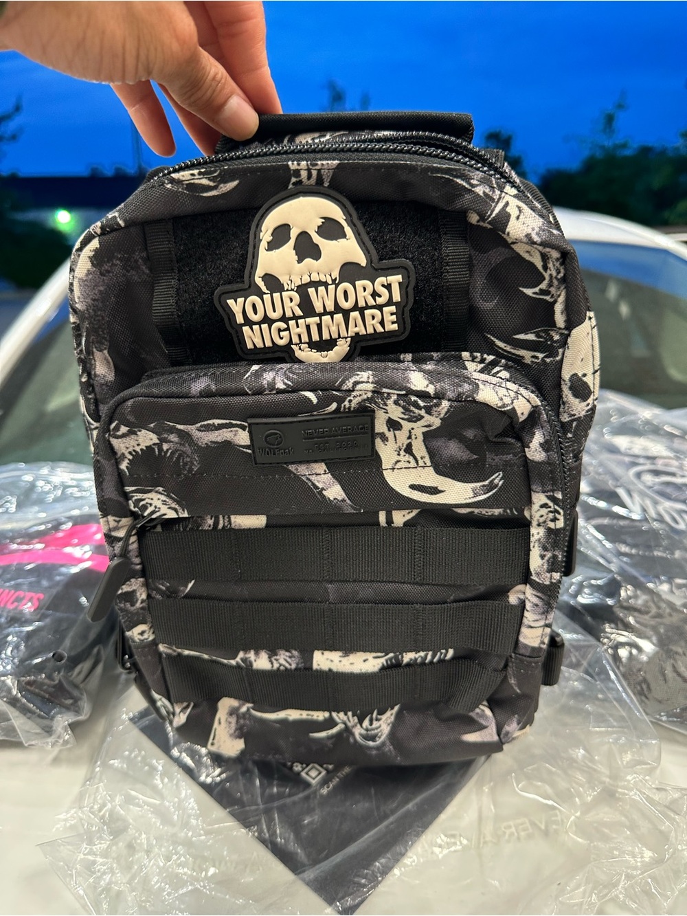 9L WOLFpak Men/Women Crossbody Bag Your Worst Nightmare